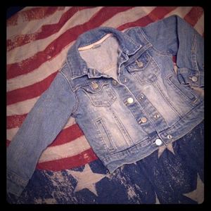 Carter's baby blue jean jacket